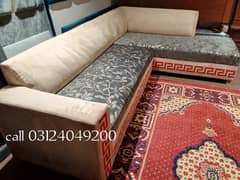 corner sofa slightly used call 0312'4049'200