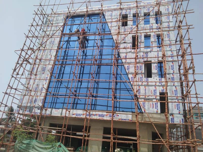 aluminium cladding sheet rocu bond and Attari builder construction 0