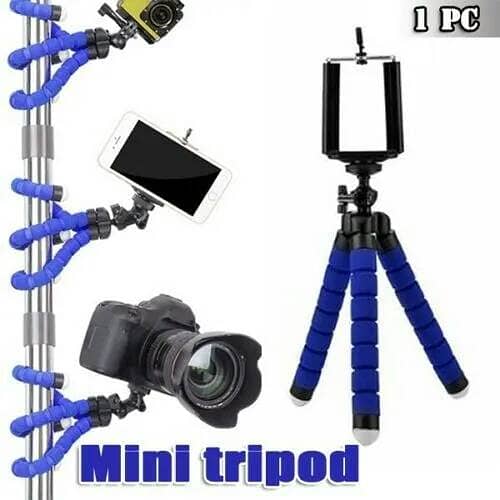 Curve-able Adjustable & Flexible Tripod Stand With Mobile Holder 5