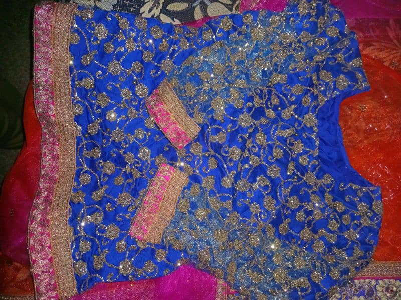 mehndi lehnga one time wear 3