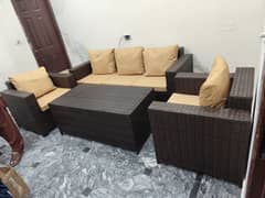 outdoor garden Rattan furniture garden sofa seat