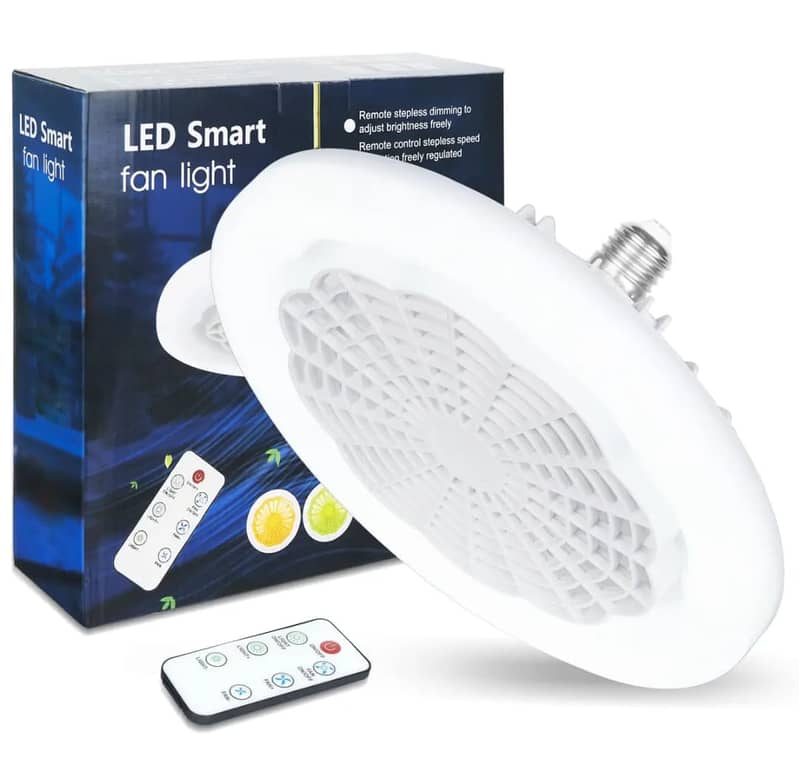 LED Smart Fan Light with Remote 1