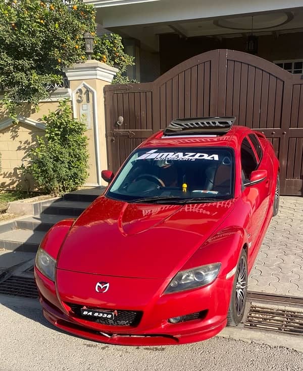 Mazda RX8 Sunroof 0