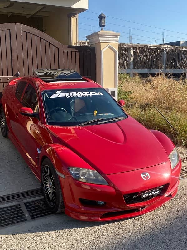 Mazda RX8 Sunroof 3