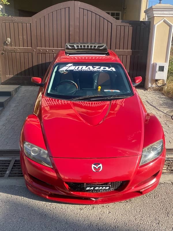 Mazda RX8 Sunroof 5