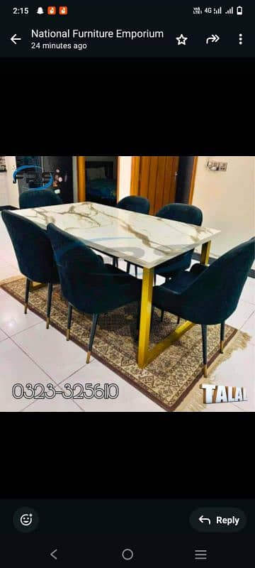 dinning table/ living room /table/5 seater dinning table 13