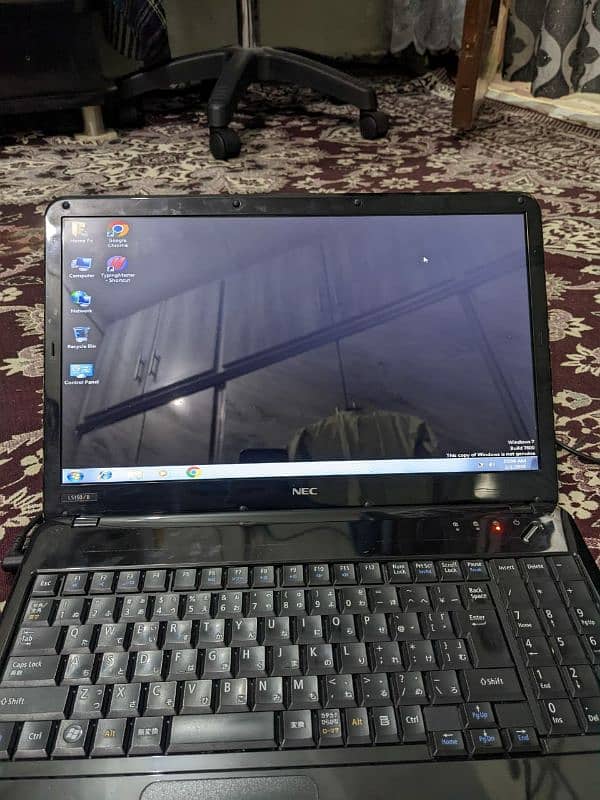 NEC LAPTOP. . . . . change possible with mobile 1