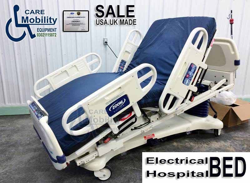 ICU bed Hospital bed In Faisalabad Medical Bed/ Surgical Electric Bed 17