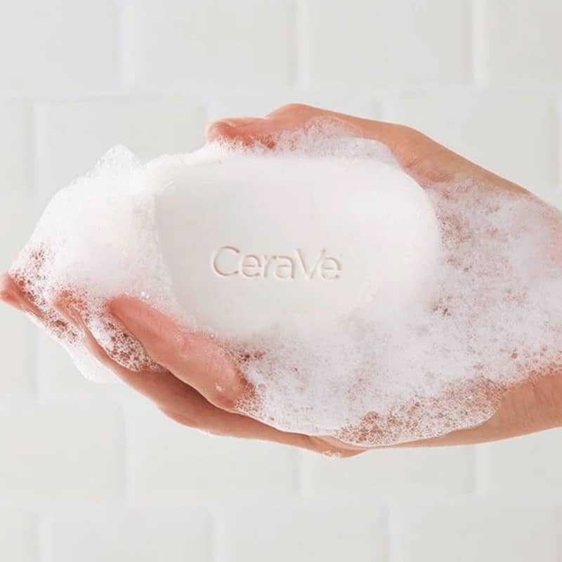 CeraVe Foaming Cleanser Bar For Normal To Oily Skin (128g) 2