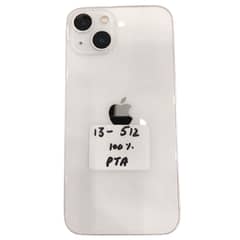 Apple iPhone 13 512GB (PTA Approved) Used