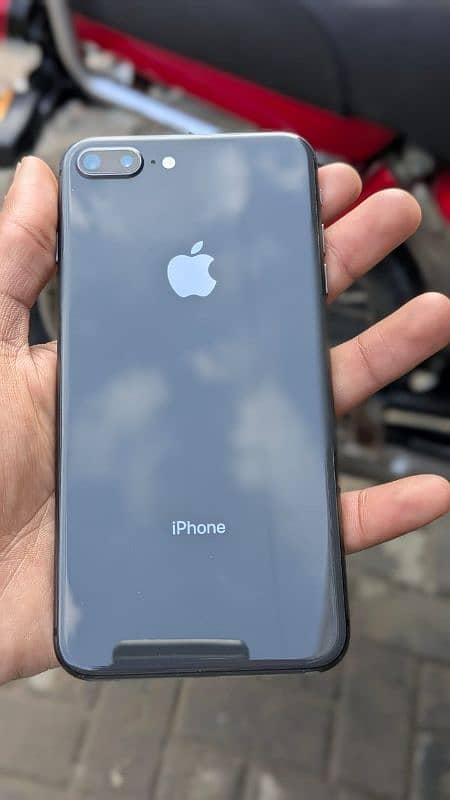 IPhone 8+ 64gb pta approved total genuine 5