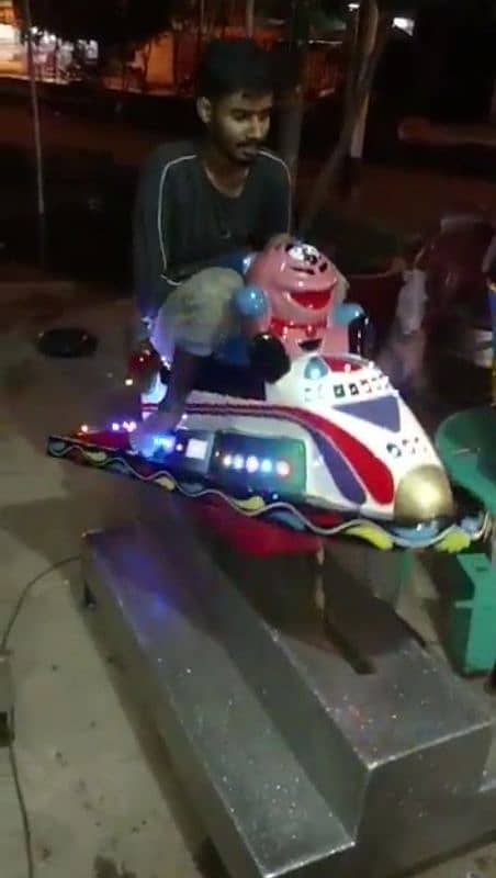 Token Coin 03152535497 Oprated kid Ride indor swing Joyland ٹوکن جھولے 19