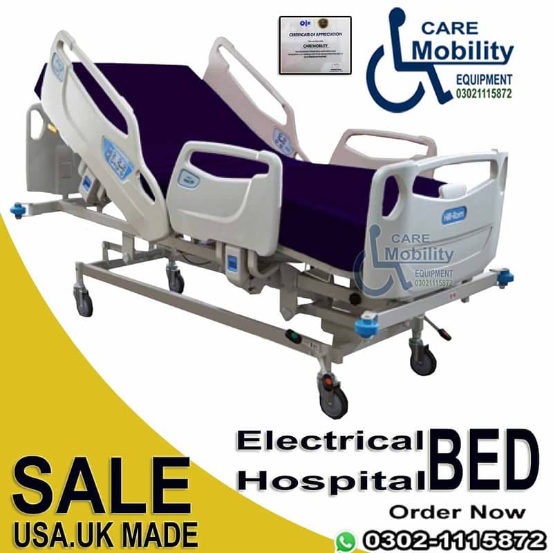 Imported ICU BED/Hospital bed/Surgical Bed / Electric bed Paitent bed 19