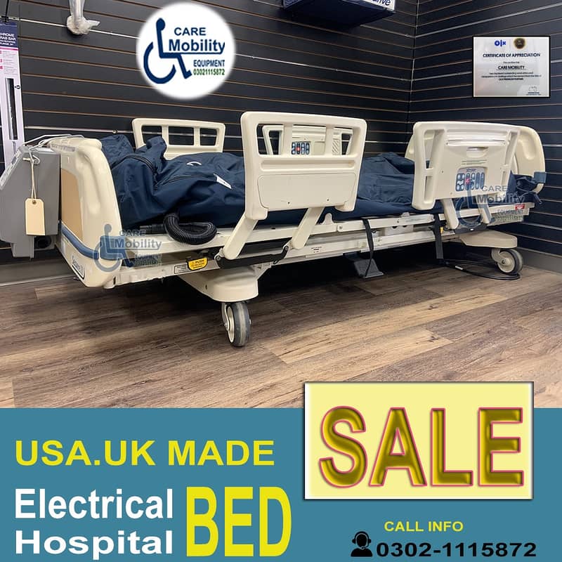 Electric bed Patient bed for sale ICU bed USA Imported Hospital bed 1