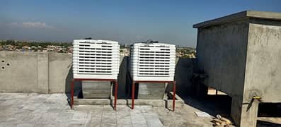 evaporative duct cooler and air fresh duct