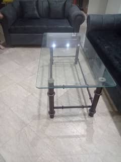 5 seater sofa set + one center table for sale