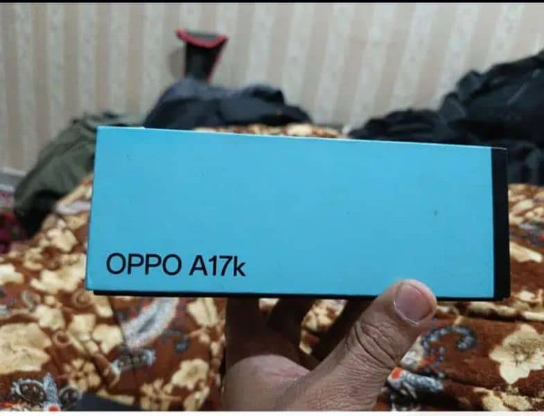 I am selling my phone oppo A17k 3+1gb 6