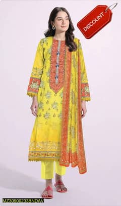 women unstitched lawn