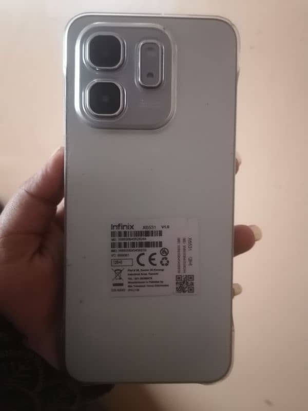 infinix hot 50i only 3 month use with box and original charger 1