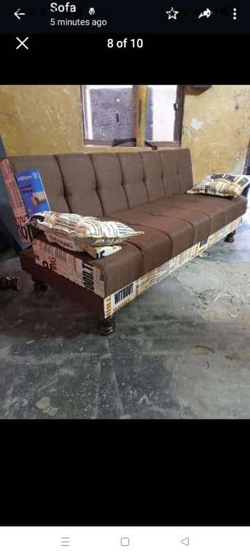 6 seater Sofas / Lshape Sofa / Sofa cum bed / Sofa set / wooden sofa 19