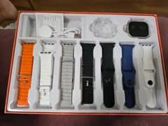 7 straps smart watch Ultra 9