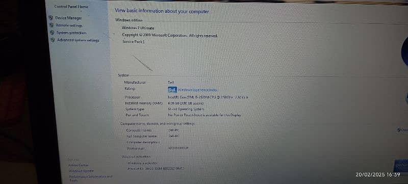 dell laptop 3