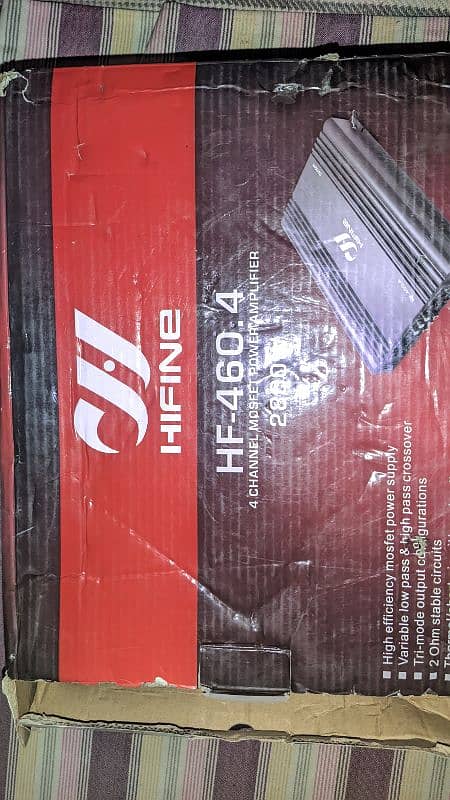 Hi fine -460 Amplifier or Kenwood Subwoofer For car 0