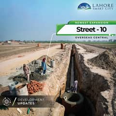 Lahore Smart City, Overseas Sector A, 05 Marla, Residential ON GROUND Plot For Sale.