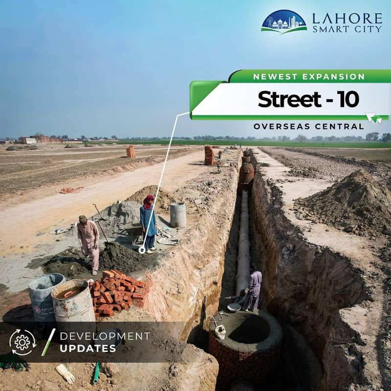 Lahore Smart City, Overseas Sector A, 05 Marla, Residential ON GROUND Plot For Sale. 0