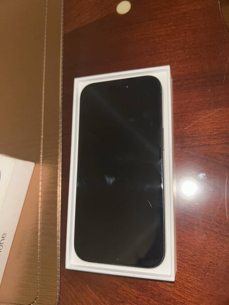 black titanium backed iphone 15 (non-pta) 2