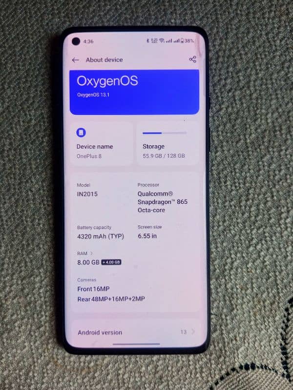 one plus 8 urgent sale 5