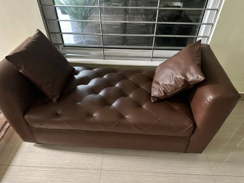 Sofa Set//wooden Sofa with 3 Center Table//7 Seater Sofa/leather Sofa 3