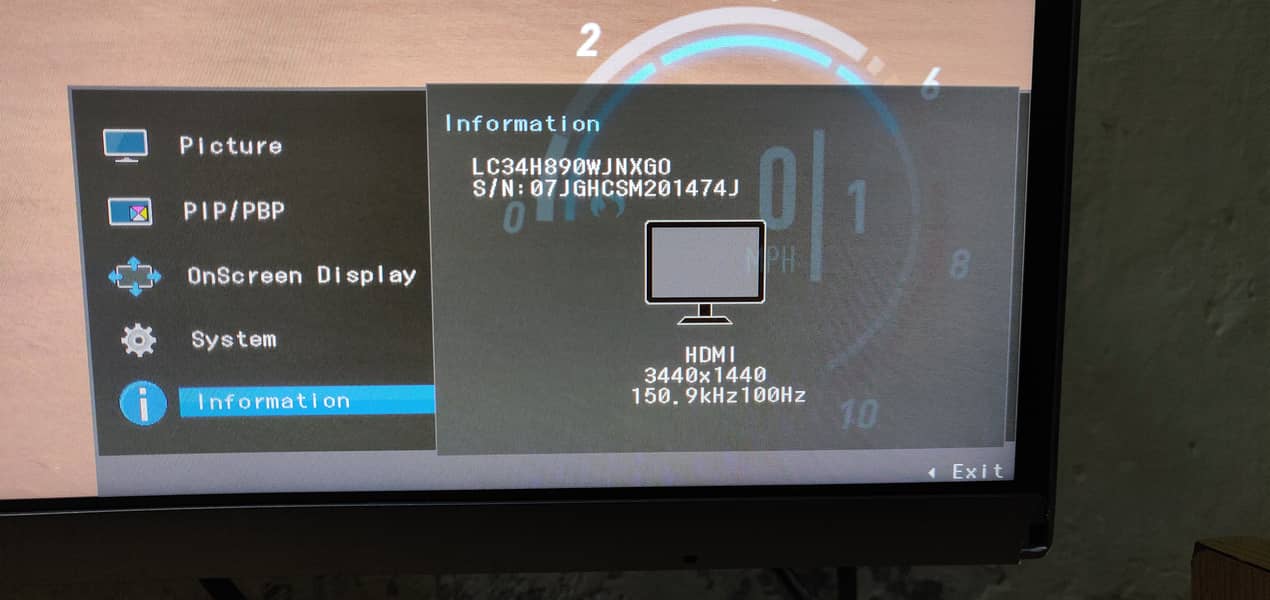 Samsung 34 inch ultra wide Gaming LED monitor 3440 x 1440p 100hz 0