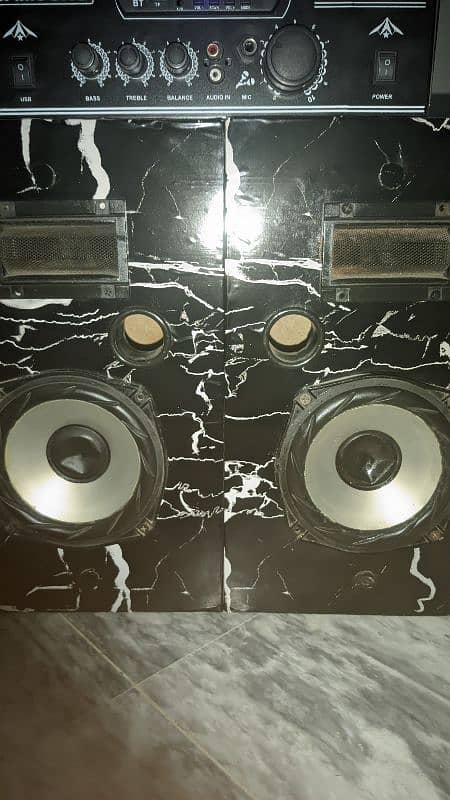 Yamaha speakers With Stereo Amplifier in Cheap price 2