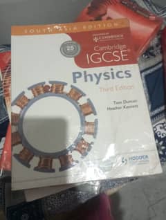 Physics book of igcse , oleavels books , university and for practice