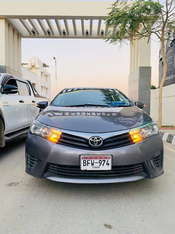 Toyota Corolla GLI 2016 New chabi 1.3 automatic 0