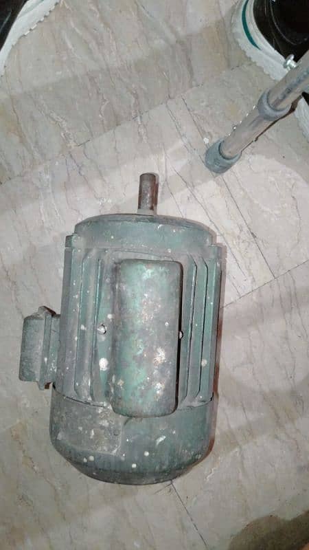 Motor Electric 1HP single phase working 3