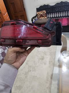 Toyota fortuner rear bumper reflectar lights