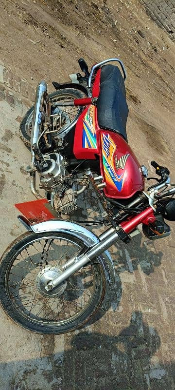 HONDA CD70 MOTORCYCLE MODEL 2020 7