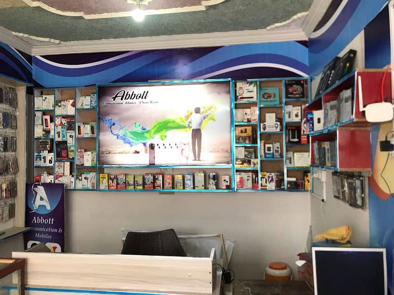 mobile and easypaisa shop for sale 0