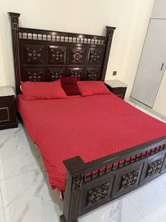 king bed