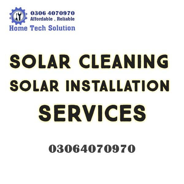 Solar & AC Repair | Cleaning , Electrician Services 2