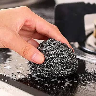 # Stainless Steel Scrubber, # Scouring pad, # Sponge for Dish Washing 0