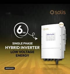 Solis 6kw hybrid lcd model and non lcd