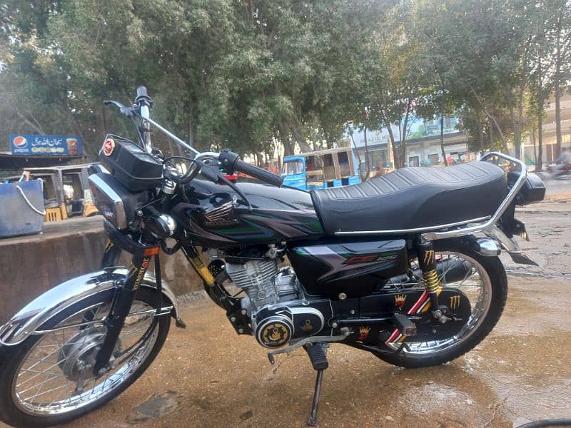 honda cg 125 net to net original bilkul sealed 6