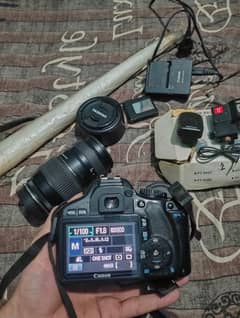 Canon 550D for sale (With Lenses)