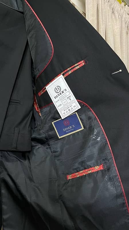 Diners black pant coat 1