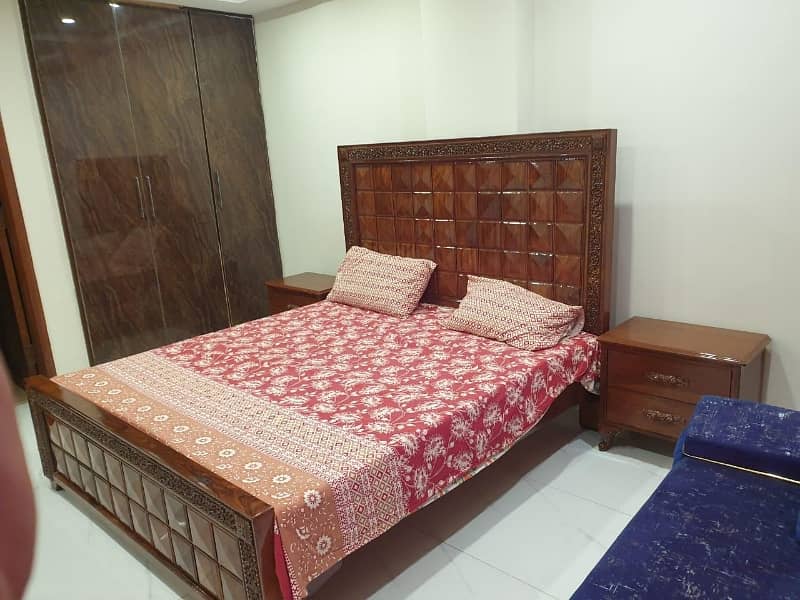 1 Bed Fully Furnished Flat Available for rent in the heart of Bahria Town Lahore 2