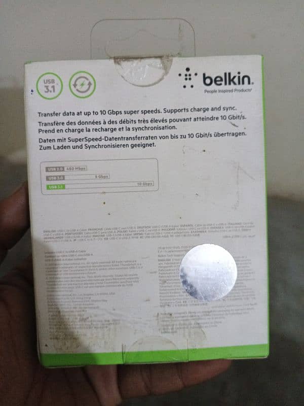 belkin usb-c 1m 10gbps 2