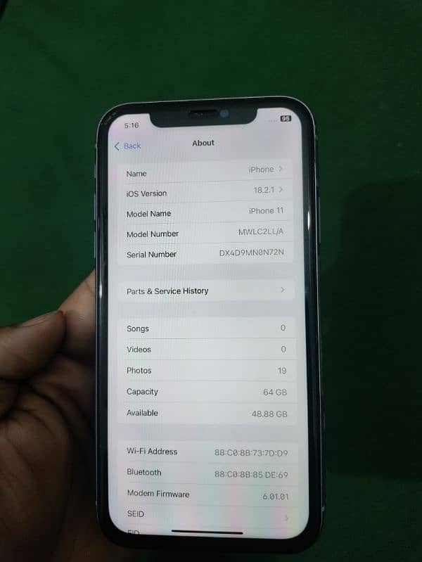 Iphone 11 64gb jv non PTA 6